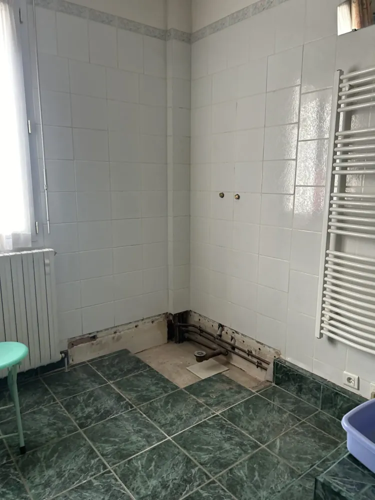 installation salle d'eau